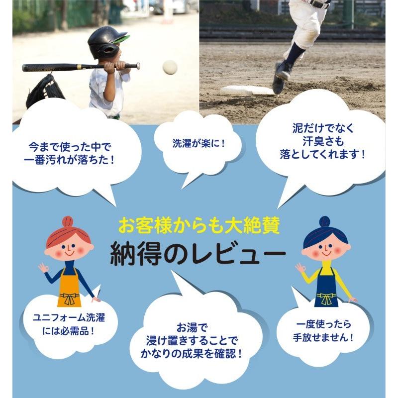 洗濯 洗剤 泥汚れ 専用 「泥クリヤ 2kg」 除菌 消臭 野球 サッカー