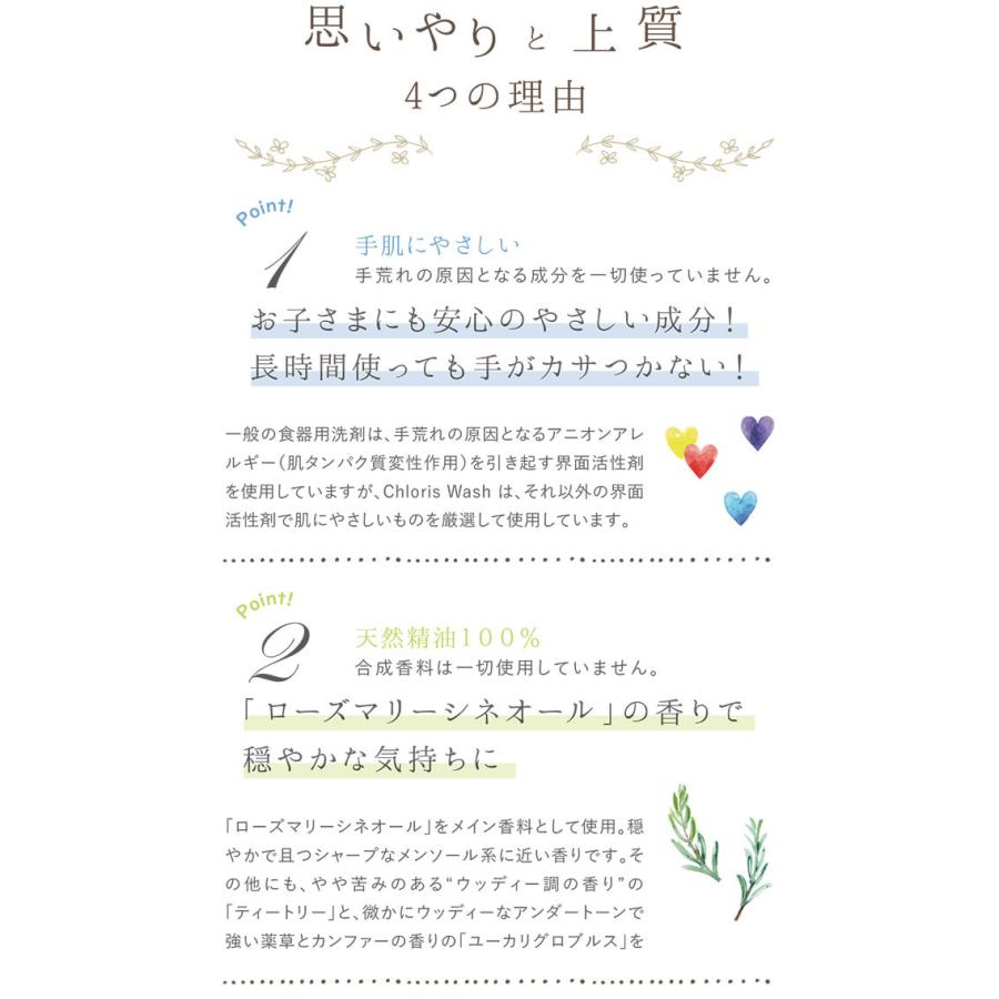 プチギフト に！手肌 に やさしい 食器用洗剤「クロリスディッシュ お試しサイズ ギフト用セット ×5個」 |  | 10