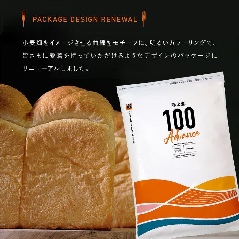 送料込み 春よ恋100Advance 2.5kg×4 北海道産 パン用 小麦粉 送料無料 【沖縄は別途追加送料必要】｜mamapan｜10