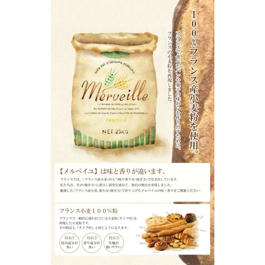 準強力粉 メルベイユ フランスパン用小麦粉 2.5kg :1100T168:ママパン - 通販 - Yahoo!ショッピング