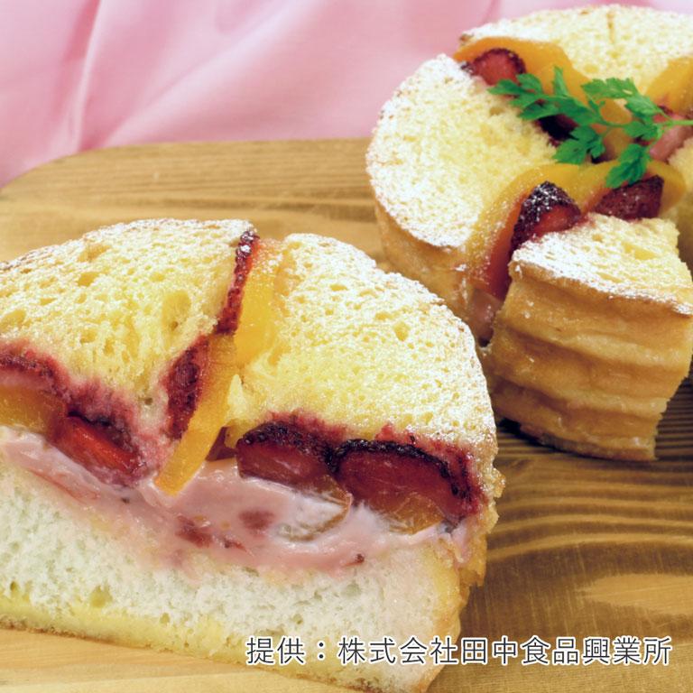 田中食品 果肉入りあまおうR いちごフラワーRN 1kg 苺 イチゴ クリーム