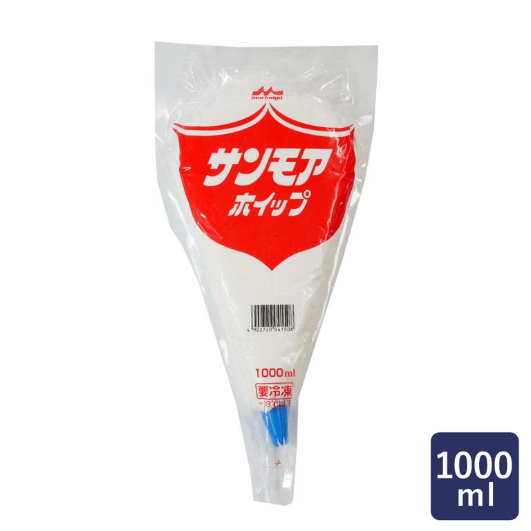 森永 サンモアホイップ プレーン 1000ml 冷凍ホイップ ホイップクリーム | 森永乳業