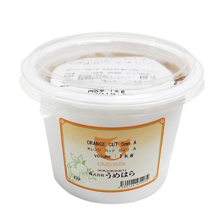 まとめ割 うめはら オレンジカット 5mm A 1kg×6（6kg） オレンジピール オレンジ ピール 送料無料 【沖縄は別途追加送料必要】_1