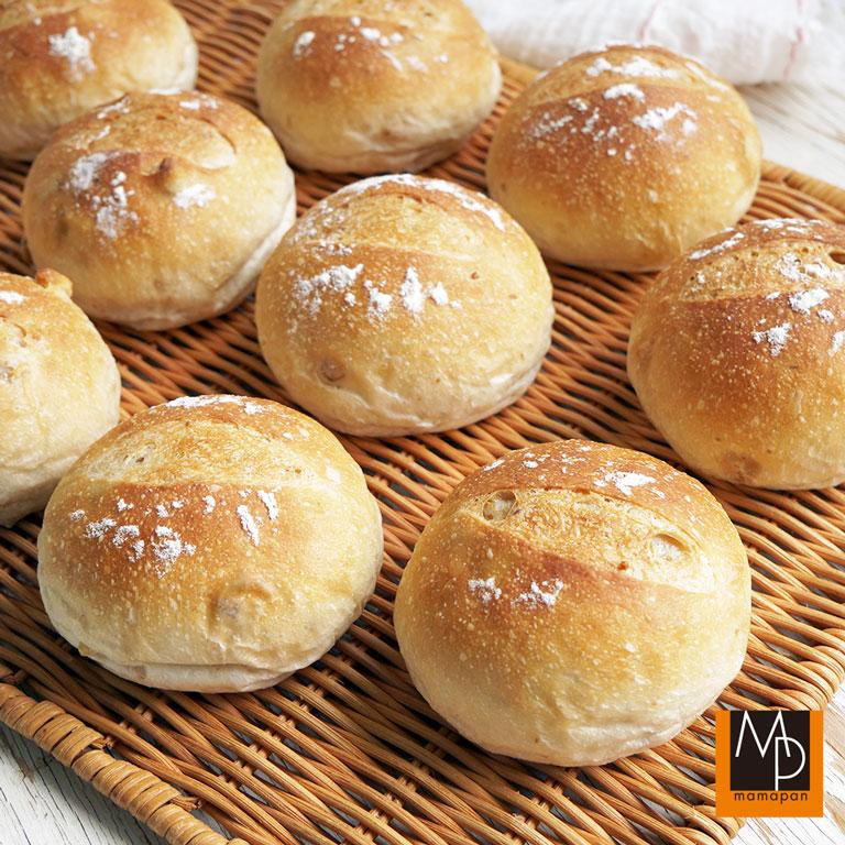 ISM(イズム) クルミパン 250g×24 冷凍パン生地 業務用 1ケースの画像