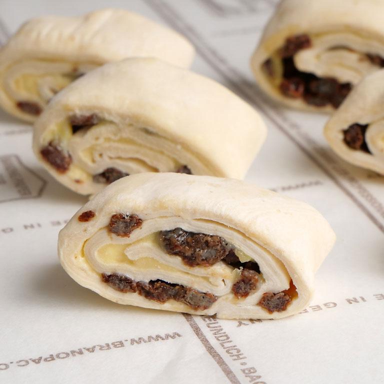 ISM（イズム） レーズンデニッシュ 60g×70 冷凍パン生地 業務用 1ケース レーズンパン ぶどうパン ぶどうぱん 葡萄パン 葡萄 冷凍生地 ママパンの画像