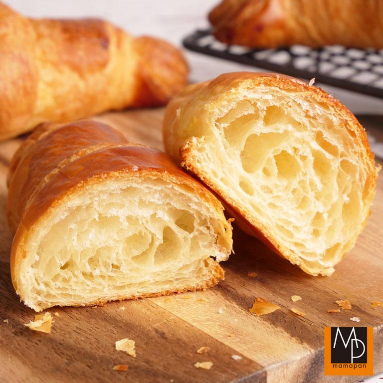 ISM(イズム) 発酵バタークロワッサン板 45g×100 冷凍パン生地 業務用 1ケースの画像