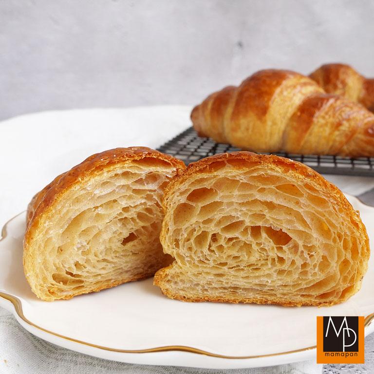 ISM(イズム) 全粒粉クロワッサン板50 50g×100 冷凍生地 業務用 1ケースの画像