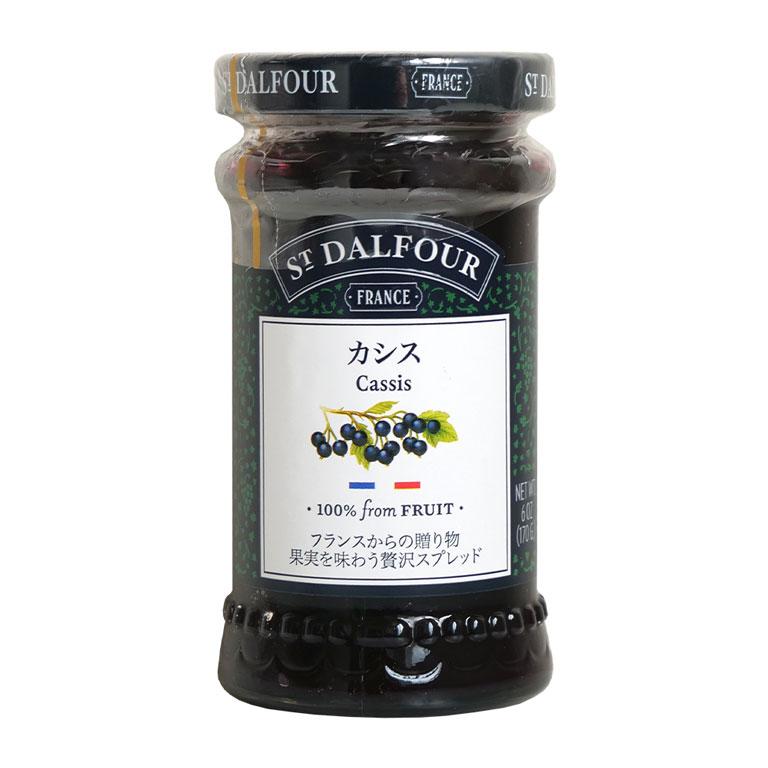 ST．DALFOUR（サン ダルフォー） カシスジャム 170g×6 ジャム 砂糖不
