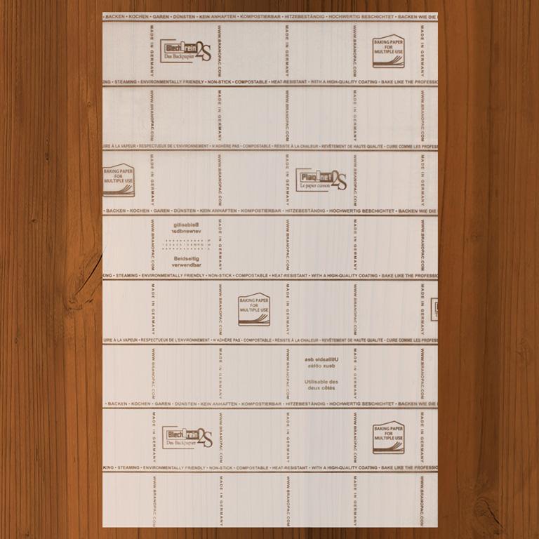 ベーキングペーパー M-214 400×600mm 20枚 シリコンペーパー パン作り