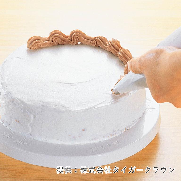 TC トラクタ クールスタンド 等分式 24cm 道具 ケーキ回転台 カット | タイガークラウン | 01
