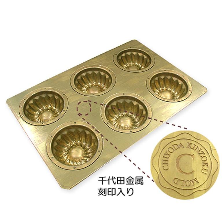 千代田 ミニクグロフ 6連型 シリコンコート chiyoda : ママパン 千代田 ミニクグロフ 6連型 シリコンコート chiyoda : ママパン