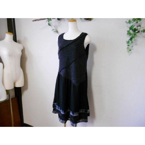 あむう ａｋａｗｅ 秋冬用の切替チュニックワンピース 0121 04 リサイクルマーケットママポケット 通販 Yahoo ショッピング