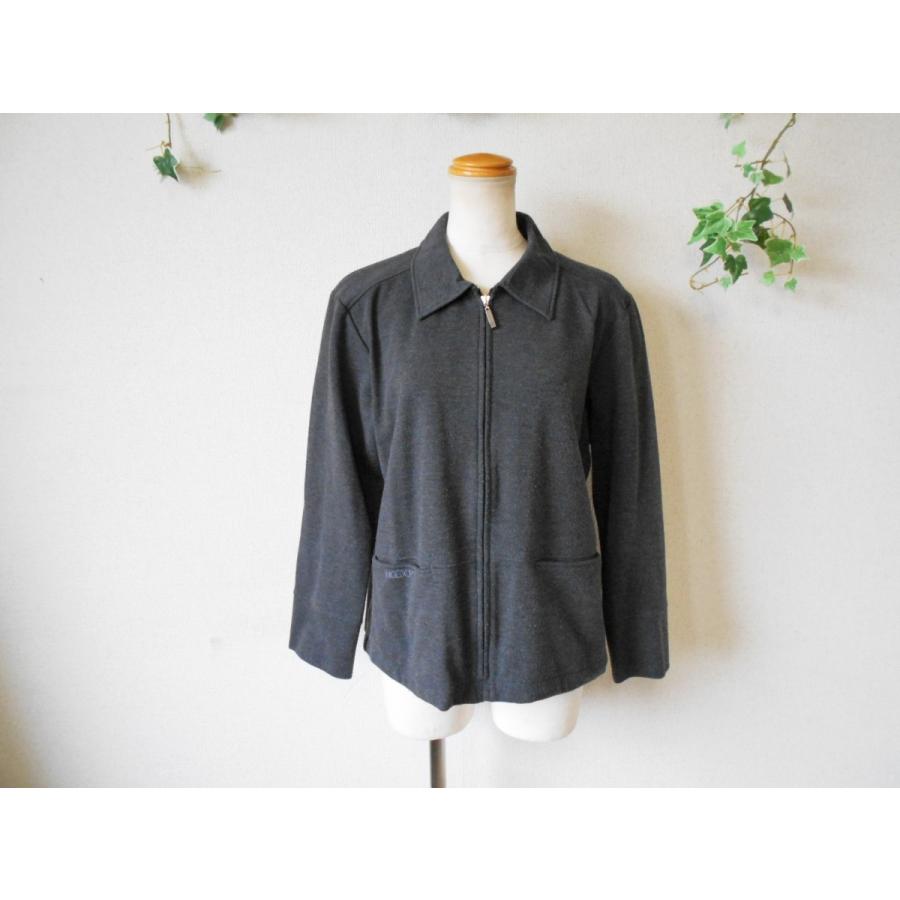 インゲボルグ INGEBORG 秋冬 ロゴ 刺繍 入り レディース ジップアップ