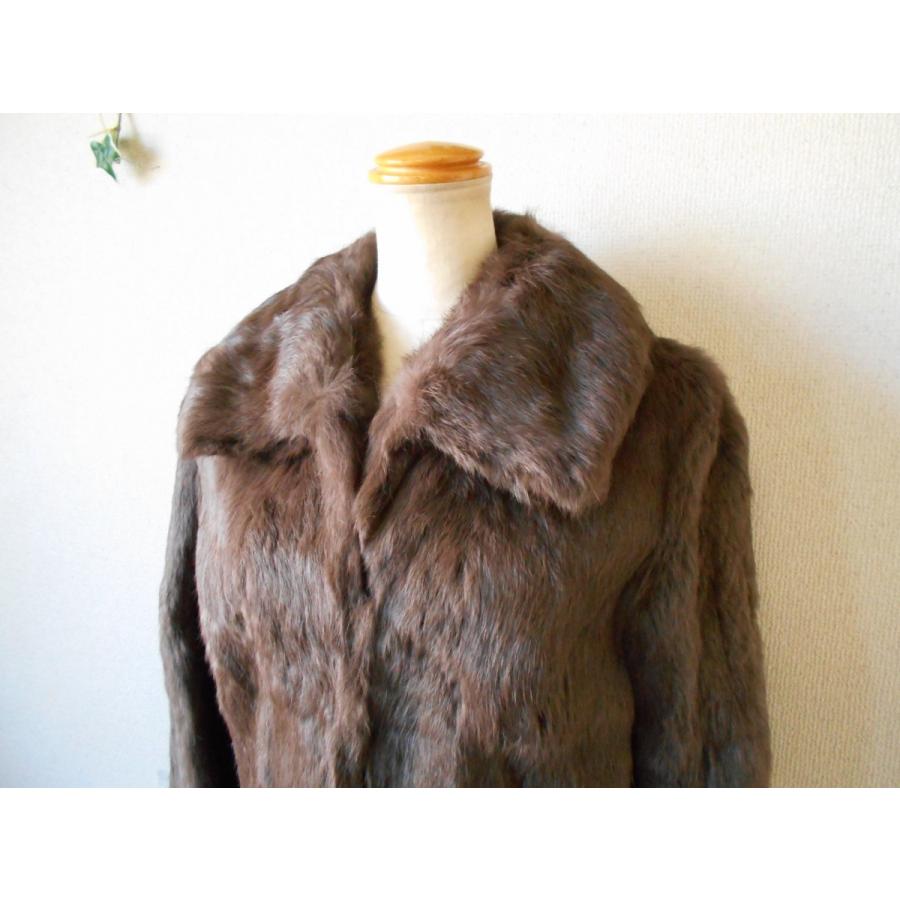 ピンクハウスレックス毛皮コート