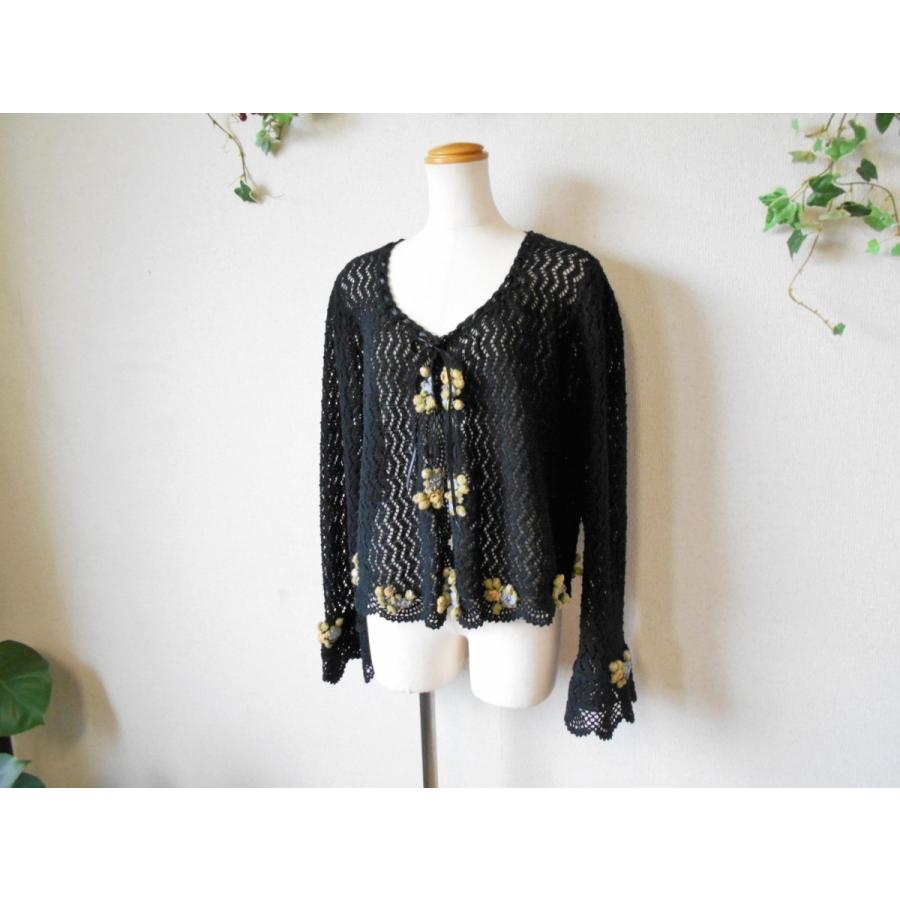 <極美品>PINKHOUSE 総ピコフリル ローンジャケット カーディガン L 極美品>PINKHOUSE 総ピコフリル ローンジャケット カーディガン L 極美