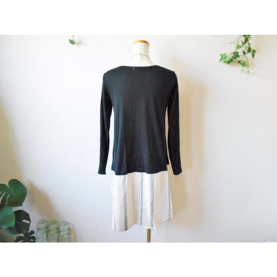 スタジオクリップ Studio Clip 上下 切替 長袖 ワンピース M 04 リサイクルマーケットママポケット 通販 Yahoo ショッピング