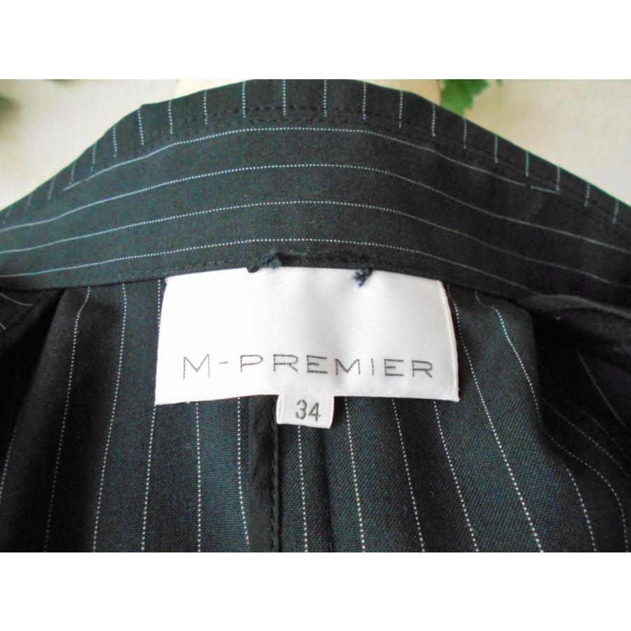M-PREMIER エムプルミエ 細い方 向き ピン ストライプ 入り M-PREMIER エムプルミエ 細い方 向き ピン ストライプ 入り