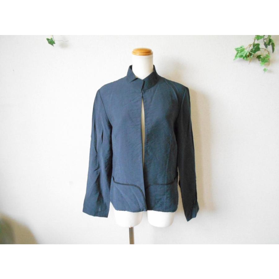 hiroko BIS ヒロココシノ レザージャケット　サイズ9 ブラック HIROKO BIS 美品 ヒロコビス ヒロココシノ KOSHINO レディース