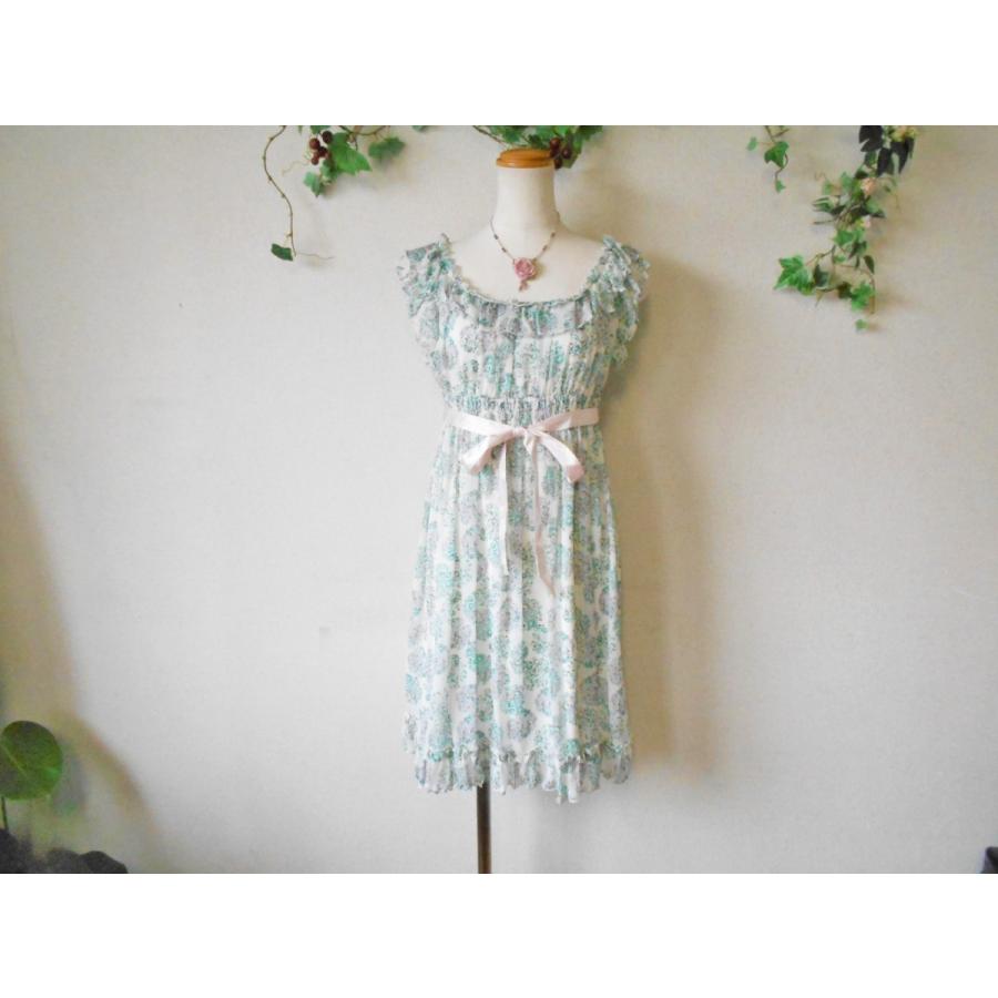 在庫限りッ アウトレット レストローズ Lest Rose リボン 付き 花柄 プリント の 可愛い ワンピース 2 日本製 スペシャルset価格 Datalexonline Com Br