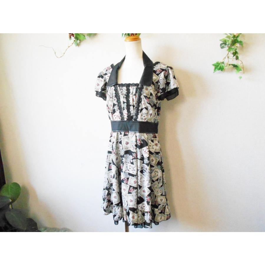 新品 タグ付き アクシーズファム Axes Femme ローズ トランプ プリント の 素敵 な 半袖 チュニック ワンピース M 09 リサイクルマーケットママポケット 通販 Yahoo ショッピング