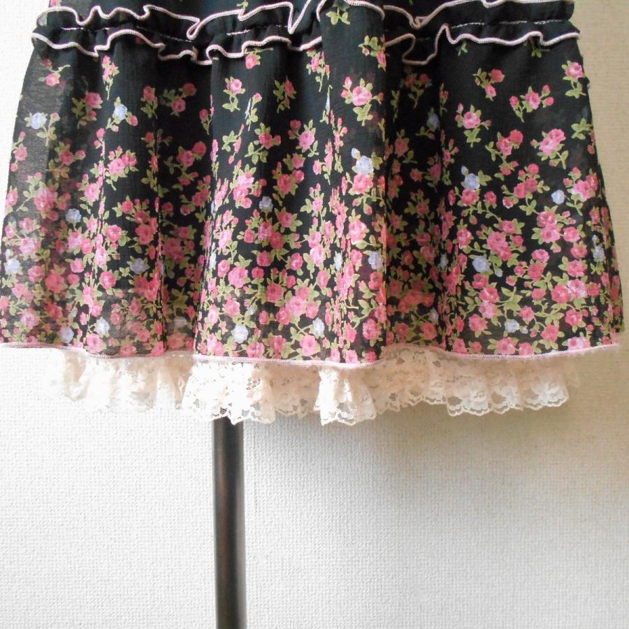 ブラウニービー（Brownie bee） レストローズ 花柄 の 可愛い