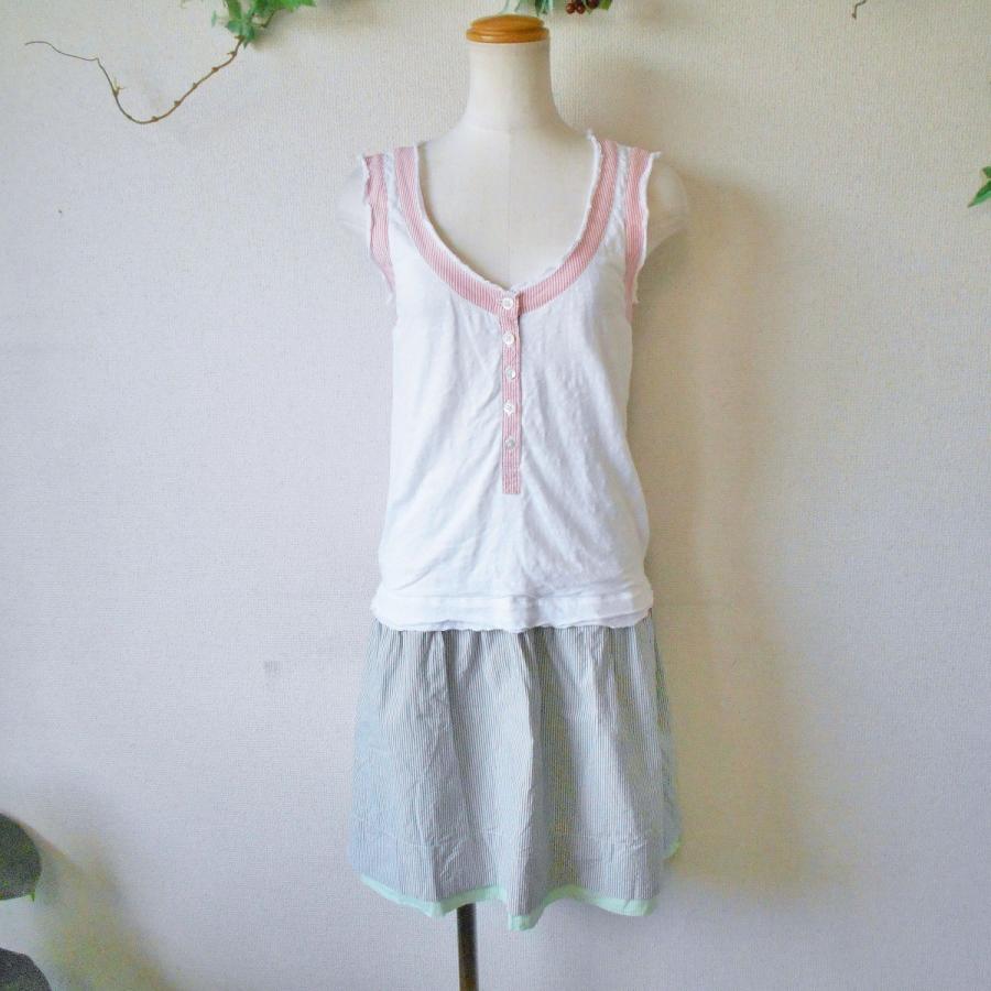 本物 通販 マークバイマークジェイコブス Marc By Marc Jacobs 上下 切替 夏 向き ノースリーブ ワンピース Xs 限定セール品 Www Superavila Com