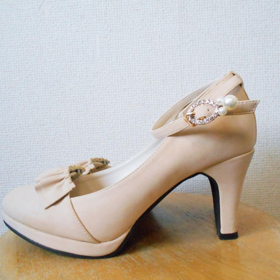 ミッシュマッシュ Misch Masch レディース 用 ビジュー の 可愛い ストラップ 付 パンプス M 01 リサイクルマーケットママポケット 通販 Yahoo ショッピング