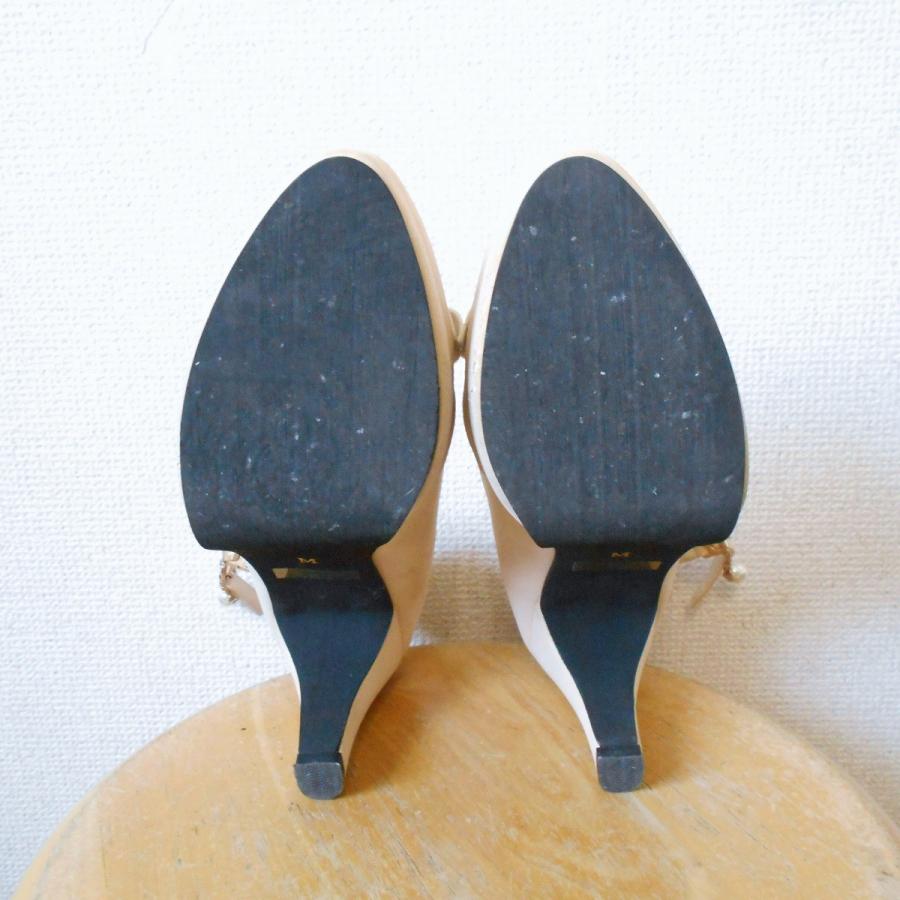ミッシュマッシュ Misch Masch レディース 用 ビジュー の 可愛い ストラップ 付 パンプス M 01 リサイクルマーケットママポケット 通販 Yahoo ショッピング