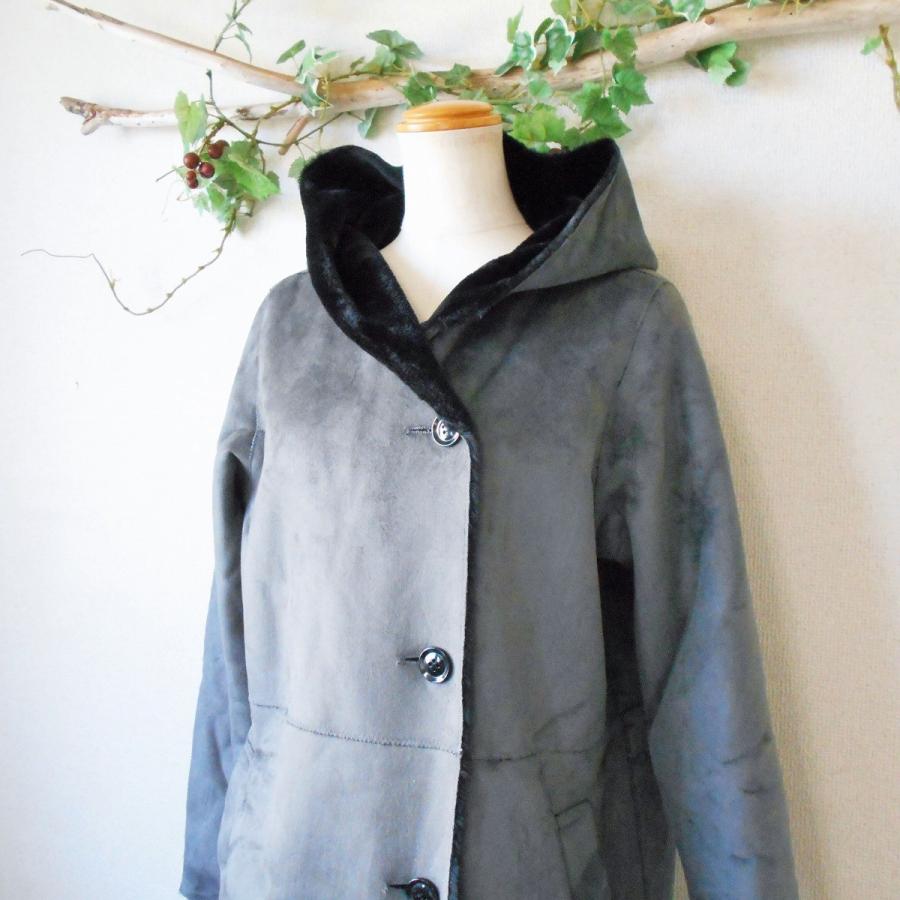 美品 アーバンリサーチ ドアーズ Urban Research Doors レディース 用 フード 付き フェイク ムートン コート 01 リサイクルマーケットママポケット 通販 Yahoo ショッピング