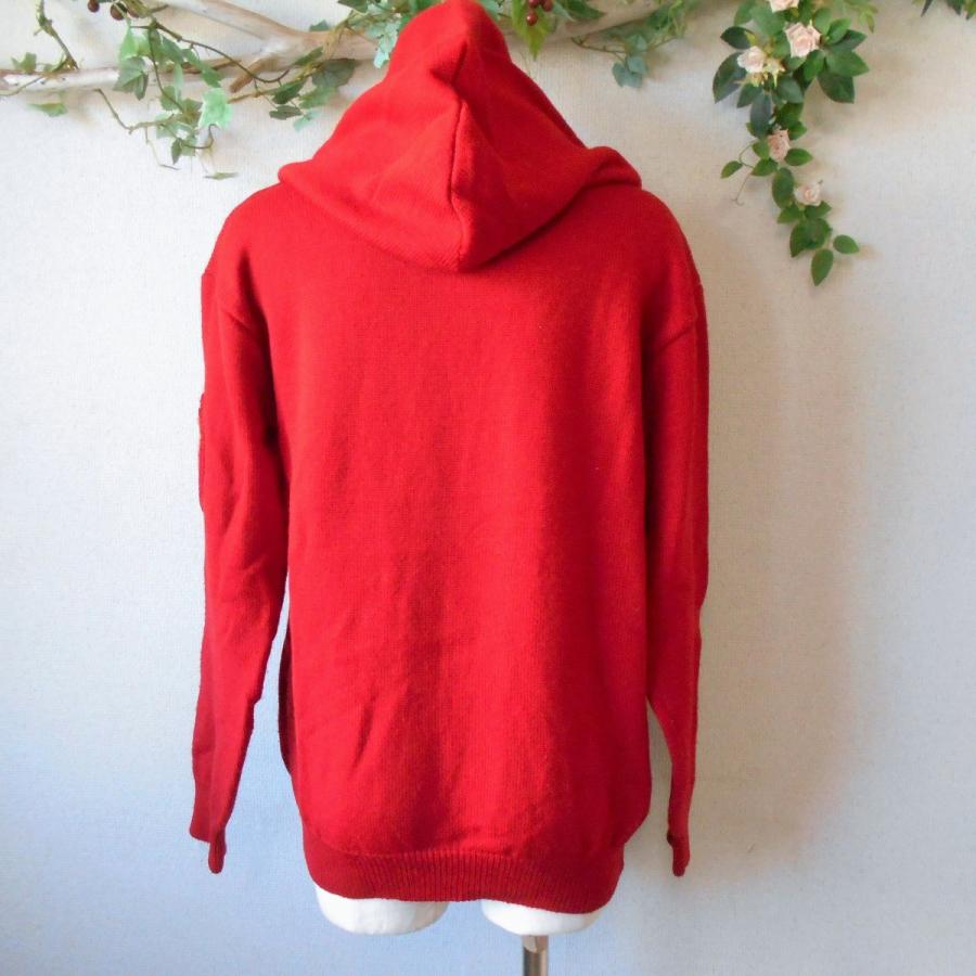 PINK HOUSE（ピンクハウス） ダッフル タイプ フード 付き ニット