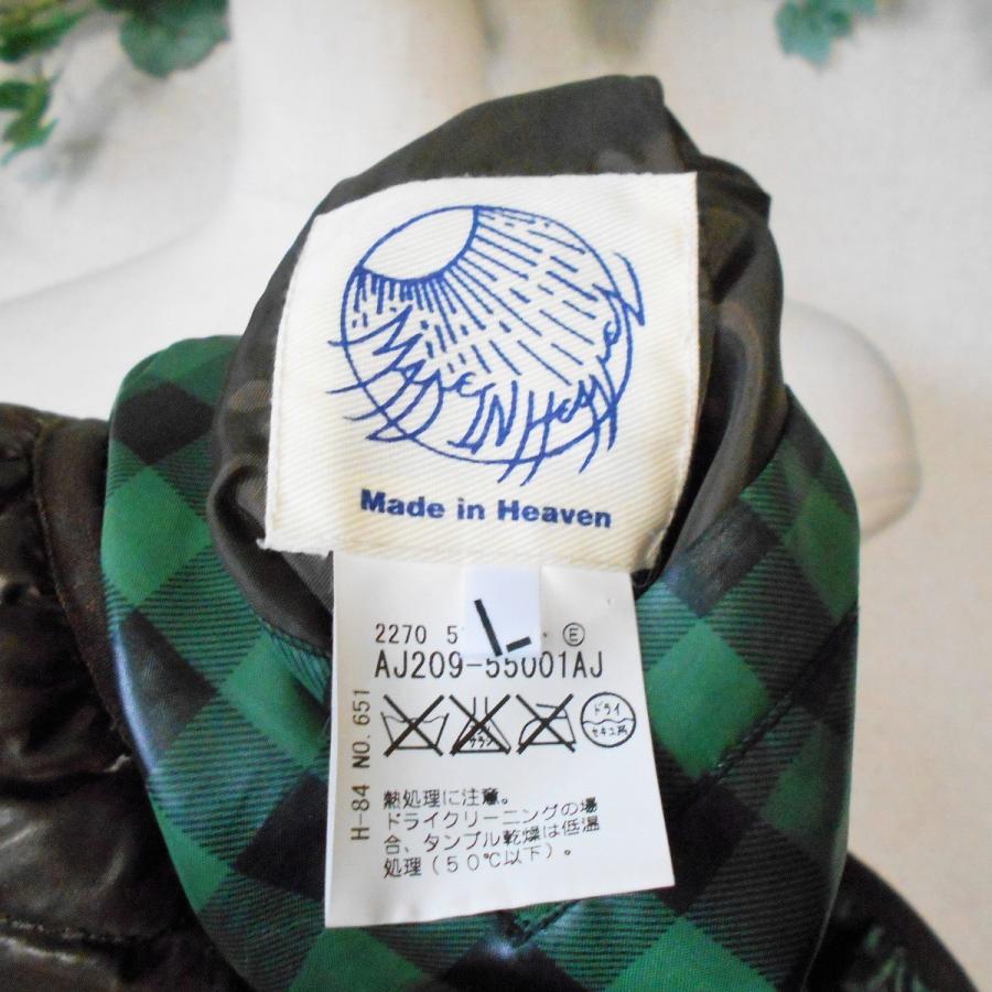 made in HEAVEN 美品 (株)ワールド Heaven メイドインヘブン 男女兼用  