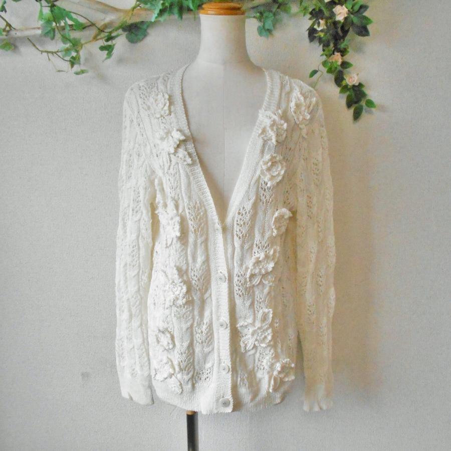 レディースファッション ソフトパープル 15年 インゲボルグ Ingeborg 春夏 向き お花 モチーフ 付 レディース 用 カーディガン 9 Cmcksu0ig9 Autoptrack Com