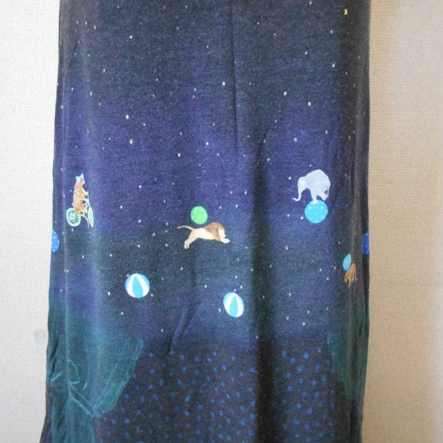 フランシュリッペ franche lippee 春夏秋 動物 サーカス プリント  