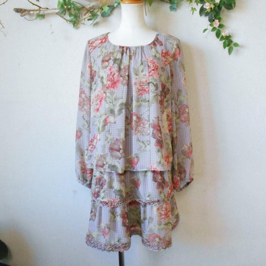 2016年 美品 インゲボルグ INGEBORG ブラウス & 裾出し用 チュニック 