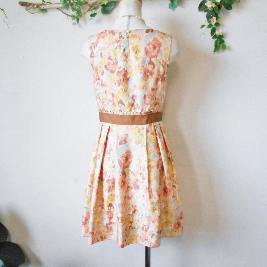 LAISSE PASSE 美品 レッセパッセ 夏 向き ノースリーブ ワンピース 