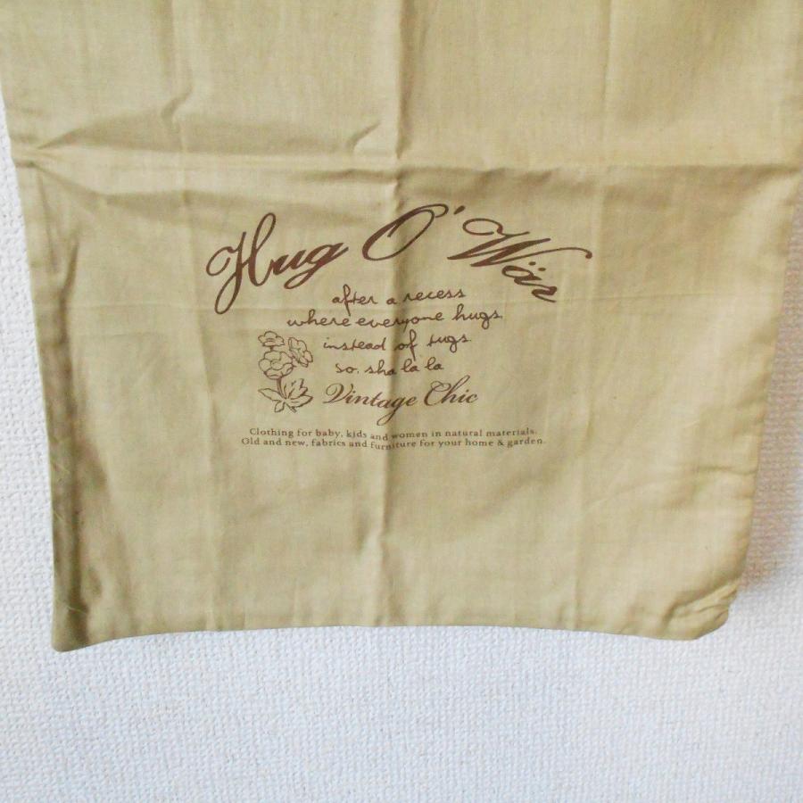 Hug o war（ハグオーワー） 未使用 ロゴ プリント 入り 巾着