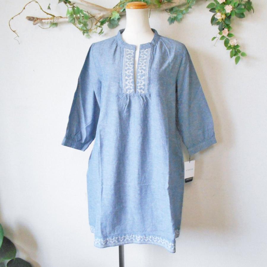 新品 タグ付き ロレンゾライ LORENZO RIGHI 麻 混 夏 向き 刺繍