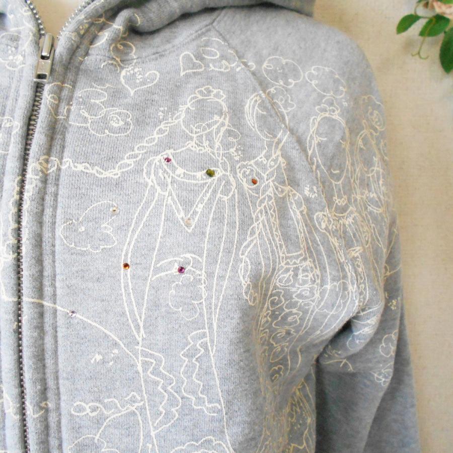 TSUMORI CHISATO ツモリチサト ラインストーン 付 スウェット TSUMORI CHISATO ツモリチサト ラインストーン 付 スウェット
