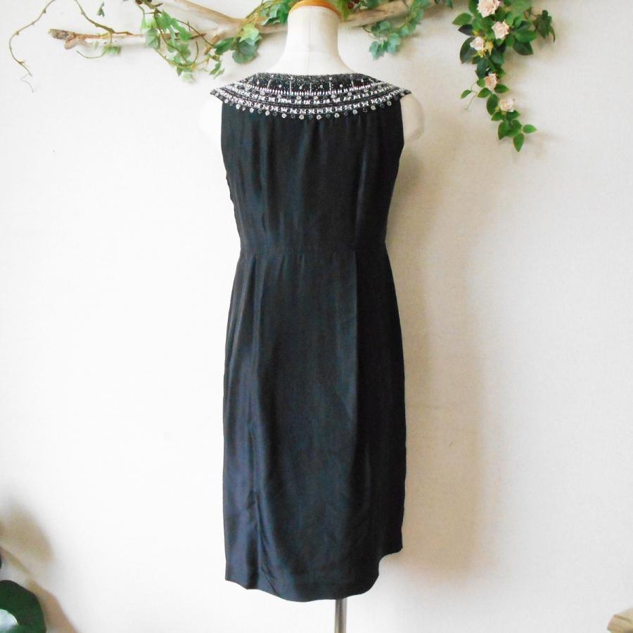 【美品】TOCCA トッカ　ノースリーブワンピース　ネイビー　160 2023年 TOCCA ノースリーブ ティアードワンピース 0サイズ