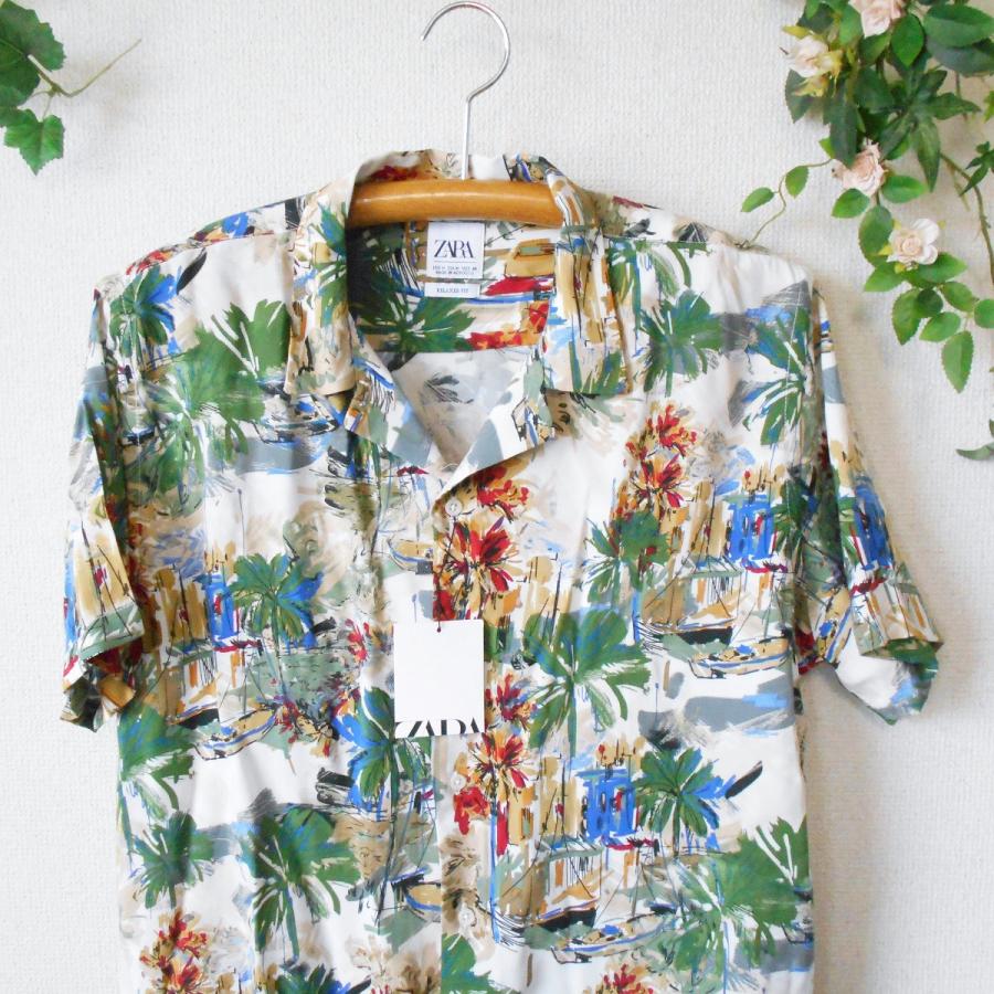 新品 タグ付き ザラ Zara メンズ 用 夏 向き 半袖 シャツ M 0627 07 リサイクルマーケットママポケット 通販 Yahoo ショッピング