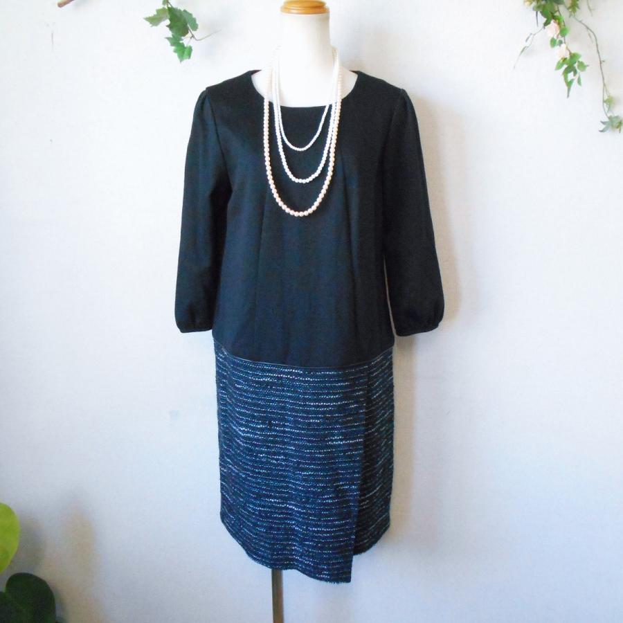 Reflect リフレクト 秋冬 向き 上下 切替 ワンピース 日本製 11  