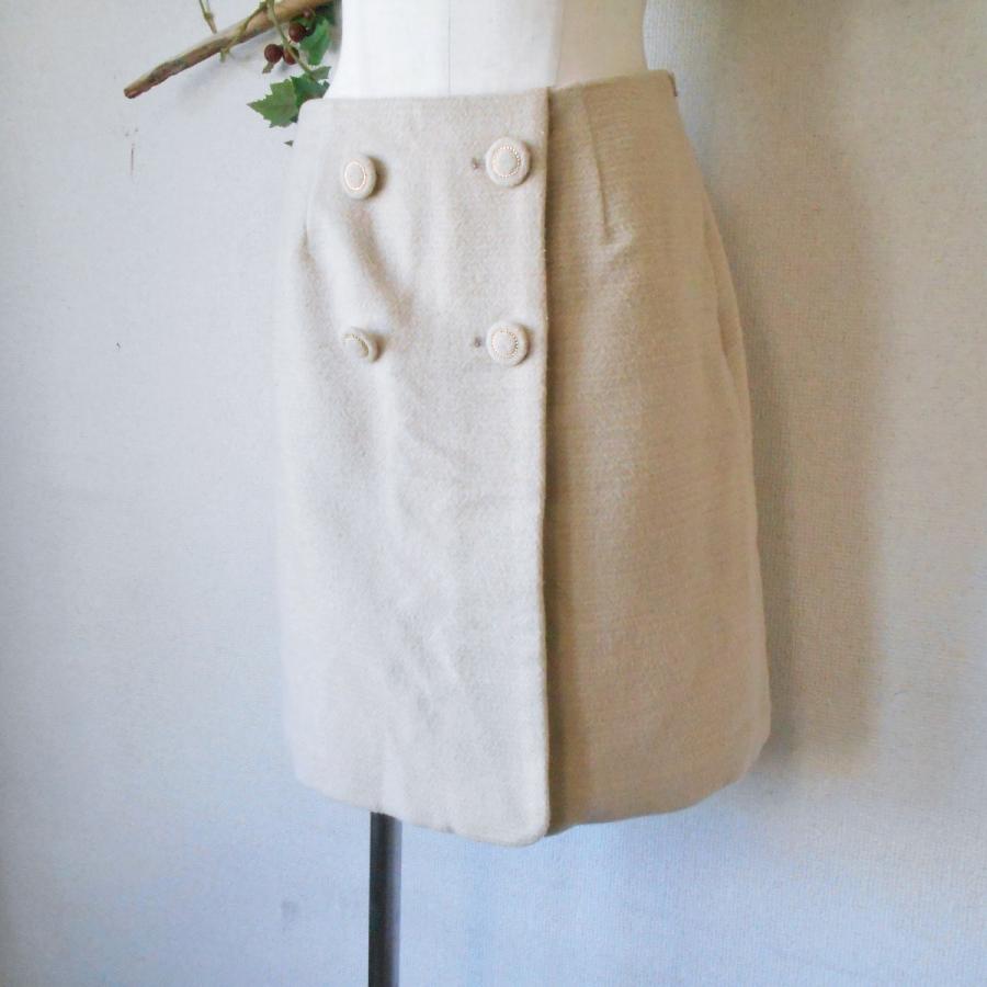 エニィスィス anySiS オンワード 樫山 秋冬 向き 飾りボタン付き スカート 2｜mamapocket4976｜04