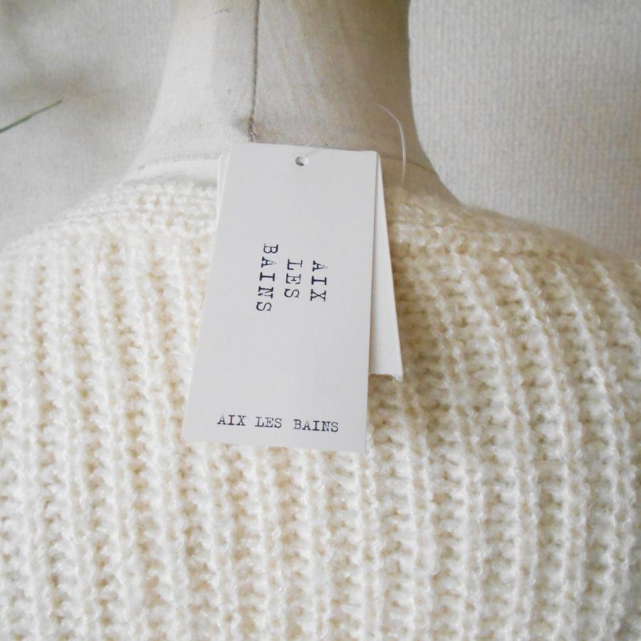 AIX LES BAINS 新品 タグ付き エクスレバン 冬 向き ニット