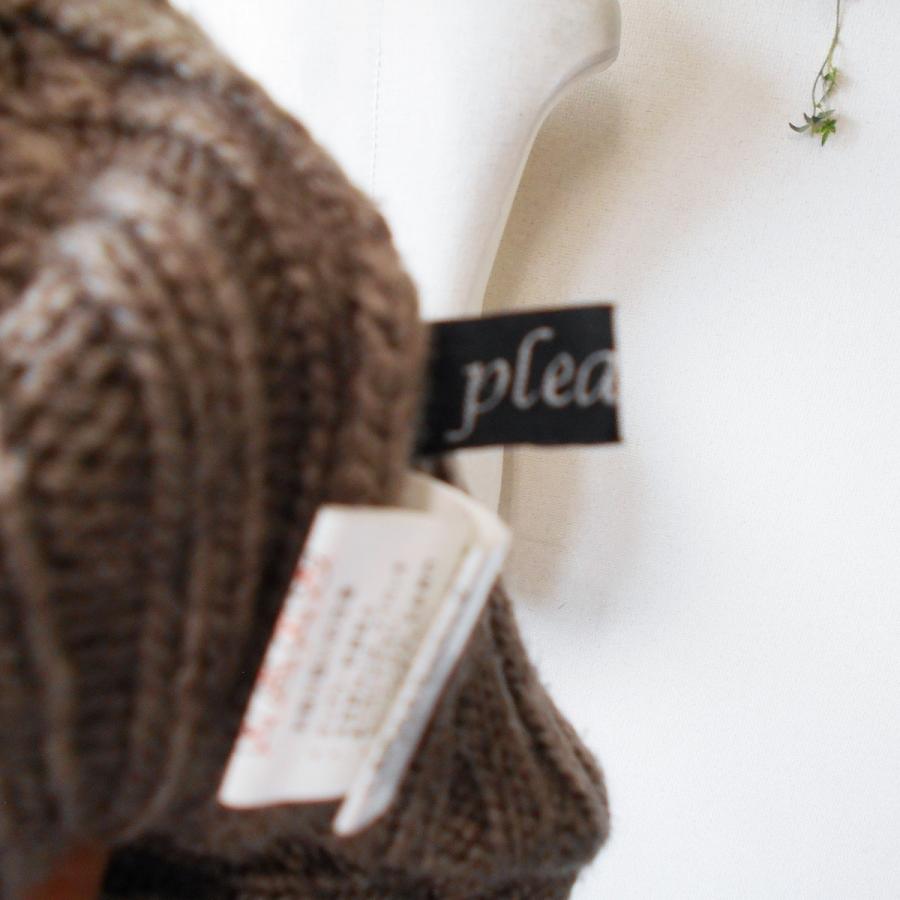 未使用 BLUGIRL ラビットファー カーディガン ホワイト 定価49000円 プリージング pleasing ラビット ファー 使用 レディース 用 ニット