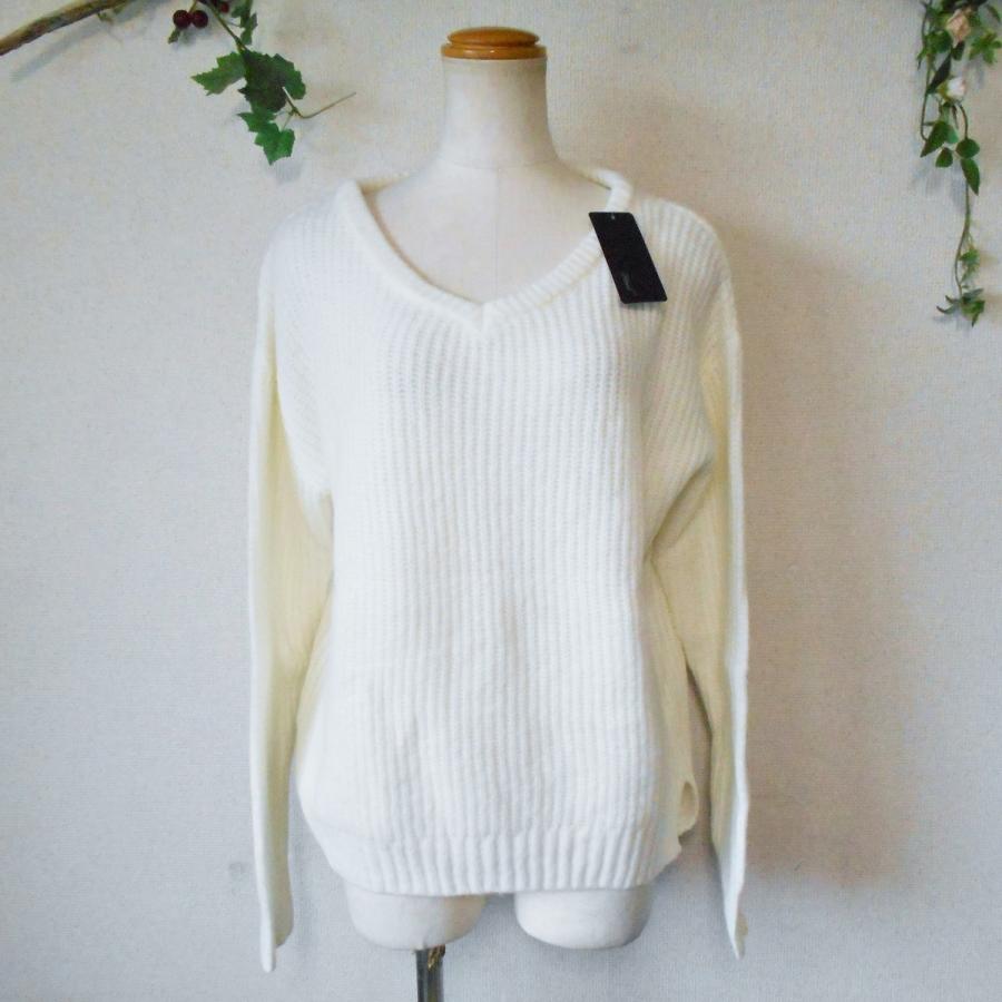 新品 タグ付き Niceed 秋冬 向き レディース 用 Vネック 新品 タグ付き Niceed 秋冬 向き レディース 用 Vネック