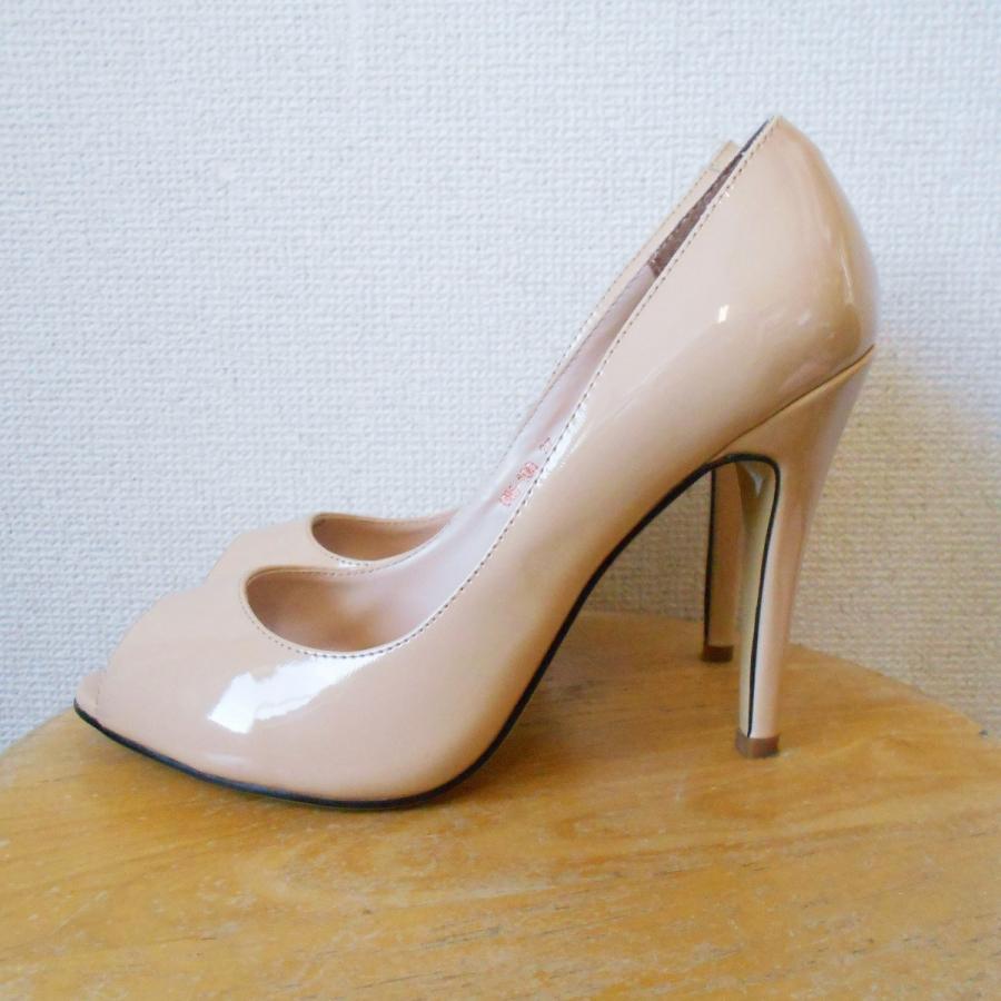 マイラクラシック mayla classic エナメル オープントゥ