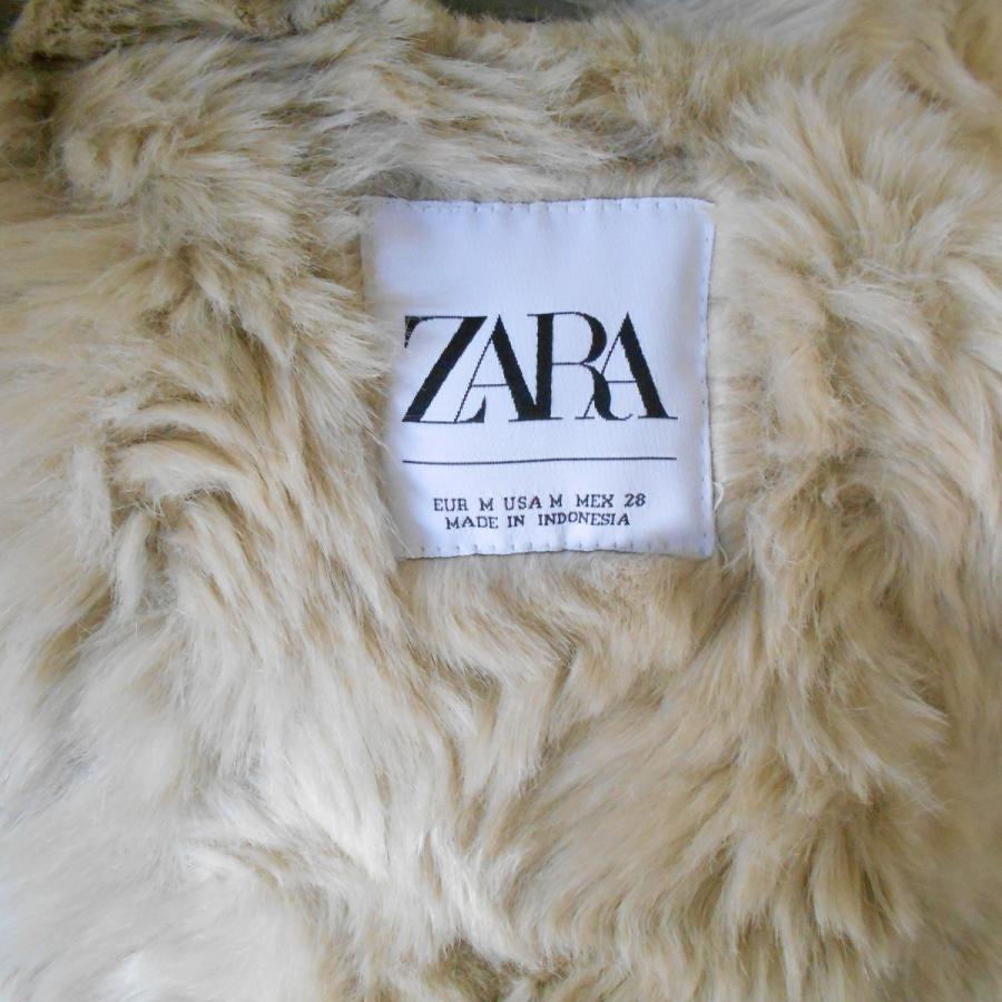 ZARA ザラ レディース 用 フェイク ファー 使用 中綿 入り ZARA ザラ レディース 用 フェイク ファー 使用 中綿 入り