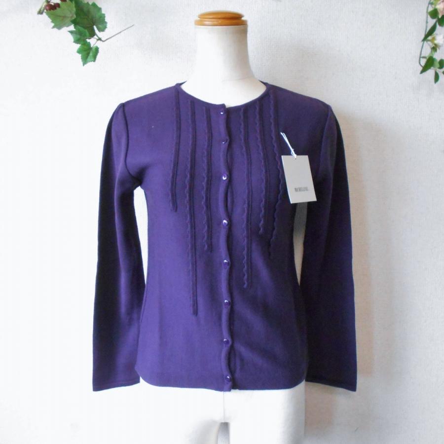 新品 タグ付き ミシェリーヌ MICHELLINE 秋冬春 薄手 レディース 用 カーディガン 日本製 | 
