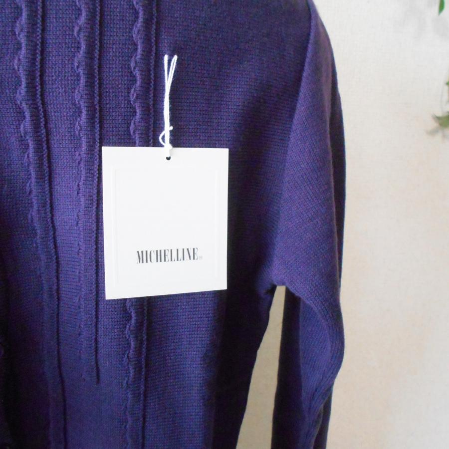 新品 タグ付き ミシェリーヌ MICHELLINE 秋冬春 薄手 レディース 用 カーディガン 日本製 |  | 07
