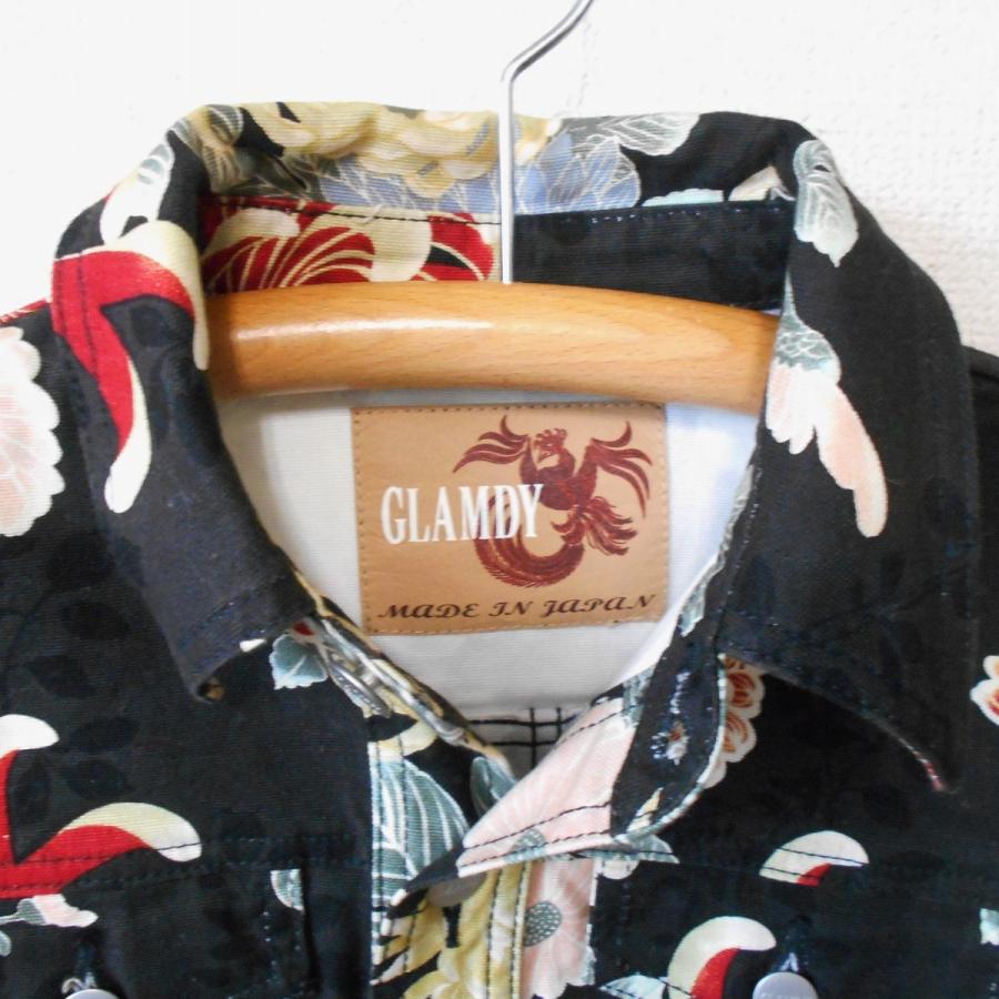 未使用 男女兼用 グラムディ GLAMDY 和柄 総柄 プリント